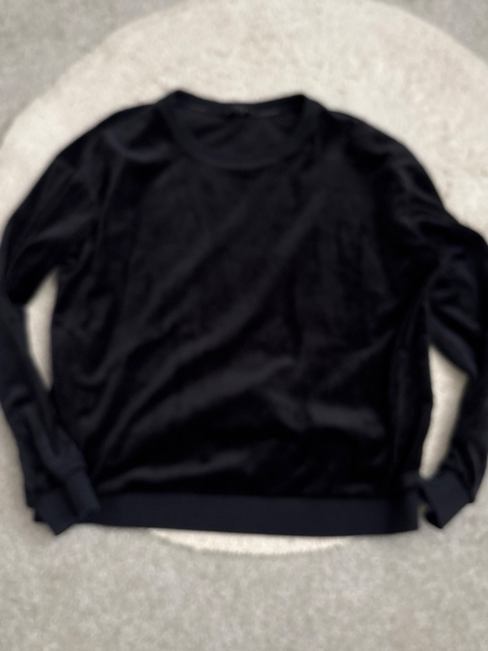 Banana republic brand velour top